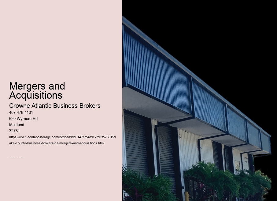 Mergers and Acquisitions